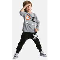 Denokids Set Happy Pirate in light grey | Gr.: