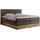 MKS Boxspringbett 160 x 200 cm H4 Dunkelgrau