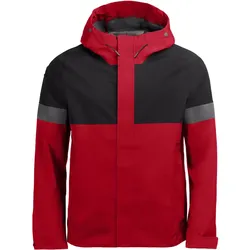 Regenjacke "LUCA" - 3XL - rot/schwarz