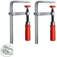 OEM Bessey Ganzstahl Schraubzwinge GTR12 120x60 VE2 für Führungsschiene