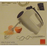 Handmixer 250-Watt-Motor 6 Geschwindigkeitsstufen+Turbofunktion Quirle +Knethake