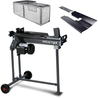 Practixx liegend Holzspalter 7t Spaltkraft | 230V | 2200W | Brennholzspalter