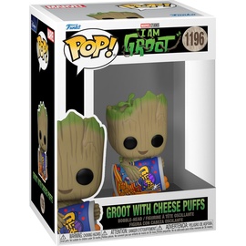 Funko Pop! Marvel: I am Groot - Groot with Cheese Puffs