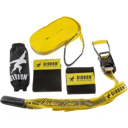 GIBBON classicline XL Treewear Slackline in yellow, Größe Einheitsgröße