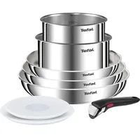 Tefal Ingenio Emotion, Pfanne + Kochtopf, Silber