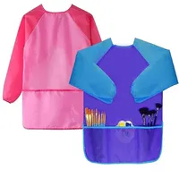 COFI 1453 Kinder Malkittel 2er Set – Blau & Pink, Onesize
