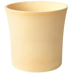 MONOUSO - Wiederverwendbarer Bambusbecher für Fingerfood 8,4x9,2x9cm (12 Stück)