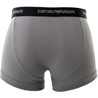 Emporio Armani Herren Boxershorts Vorteilspack - Basic Pants, Cotton Stretch Weiß/Schwarz/Grau XL