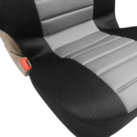 Woltu 5er Sitzbezüge Auto Einzelsitzbezug universal Größe, Komplettset,grau-schwarz