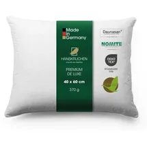 HANSKRUCHEN Premium de Luxe Daunenkissen 40 x 60 cm Weiß