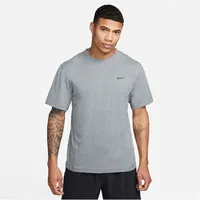 Nike Hyverse s Dri-FIT UV Kurzarm-Oberteil Herren Smoke Grey/Heather/Black M