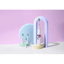 happybrush ECO VIBE KIDS Agnes + 3 Refills weiß