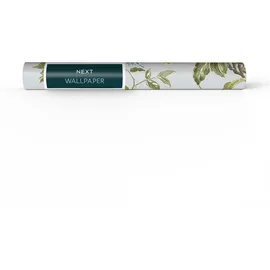 NEXT Birds & Blooms Vliestapete 10 m x 0,64 m 1 St Grau 34193