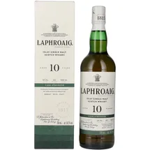 Laphroaig 10 Jahre Cask Strength 58,3% vol 0,7 l Geschenkbox