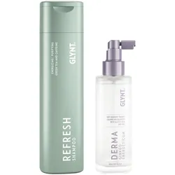 GLYNT Set für frische Haut & Haar (Shampoo 250 ml + Energeticum 100 ml)