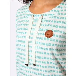 Casual Looks Print-Shirt Blau 44