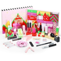 Flyhorse Cosmetics Beauty Adventskalender 2022, Kosmetik Adventskalender Für Frauen Und Mädchen, Weihnachtskalender Mit Lippenstifte, Lidschatten, Haarschmuck, Winterhandcreme Und Lippenbalsam