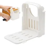 Brotschneider, Klappbar Brotschneider Manuell, Loaf Slicer Verstellbare Brotschneidemaschine, Faltbare Brots Chneide Maschine Für Brot/Braten/Sandwich-Hersteller/Laib Schneider