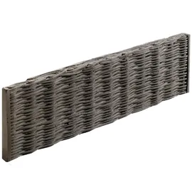 Kann Beet-/ Zaunplatte Weidengeflecht Dunkelbraun