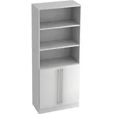 Hammerbacher Q-Line Aktenschrank 80 x 42 x 200,4 cm weiß