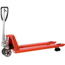 Schefer Gabelhubwagen, Premium, mit langer Gabellänge 1300mmm Tragkraft 2500kg,