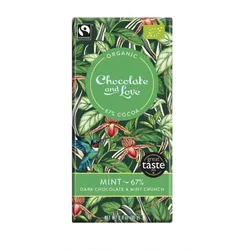 Dunkle Schokolade - Pfefferminze 67% Kakao