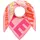 Zwillingsherz Dreieckstuch "Große Freunde", Damen, pink, Obermaterial: 50% Baumwolle, 50% Polyacryl, Modetücher, mit Schrift