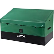 Vevor 440L Aufbewahrungsbox für Außenbereich 122x63x75cm Auflagenbox aus PE-Plane auf industriellem Niveau Luftdurchlässig Kissenbox