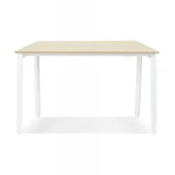 Besprechungstisch Quadratisch Holz Metall  Konferenztisch Büroausstattung  Meetingtisch Kollaboration  Modernes Design  Kadima Design