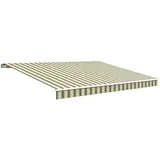 Solid Elements Gelenkarmmarkise 320B70  (Grün/Beige, Breite: 5 m, Ausfall: 2 m)