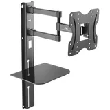 Maclean Brackets Maclean MC-771 Wandhalterung mit Ablage 23"-42" 200x200 VESA LCD LED Plasma TV Halterung