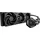 Cooler Master MasterLiquid 360 Atmos Stealth CPU-Wasserkühler – AIO-Wasserkühlsystem (TDP 300 W), Doppelkammerpumpe, vorinstallierte Schwarze Mobius 120-Lüfter, LGA1851/1700- und AM5/AM4-Halterungen