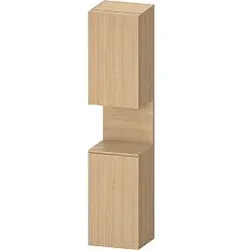 Duravit Qatego Hochschrank QA1346R30300010 40x36x1760cm, 2 Türen, Nischenbeleuchtung, Anschlag rechts, Eiche Natur