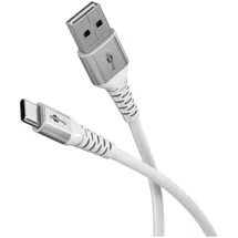 goobay USB-C auf USB-A 3 m Weiß