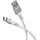 goobay USB-C auf USB-A 3 m Weiß