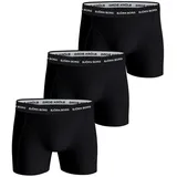 Björn Borg Essential Shorts Schwarz XXL 3er Pack