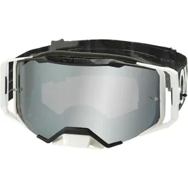 O'Neal B-33 Goggle/Schutzbrille Ictus Schwarz/Weiß - Grau