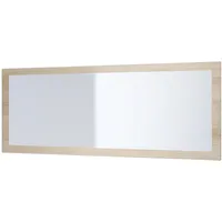 Vladon Spiegel, Eiche San Remo, Holzwerkstoff, 139x55x2 cm)