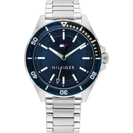 Tommy Hilfiger Logan Quarz Dunkelblau/Silber 1792012