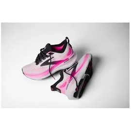 Brooks Glycerin GTS 23 Damen White/Phantom/Cyber Pink 38,5