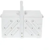 Prym Nähkorb Prym 612580 Nähkasten aus Holz / weiß (1 St)