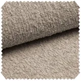 novely® Stoff novely® ABEL Bouclé Polsterstoff Möbelstoff, 1 lfm, Recycelter Stoff beige