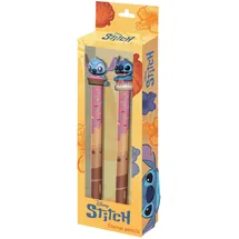 Disney Lilo und Stitch Bleistiftset 2 St. Gelb/Mehrfarbig 9,5 x 23 cm