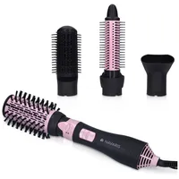 Navaris Warmluftbürste rosa|schwarz