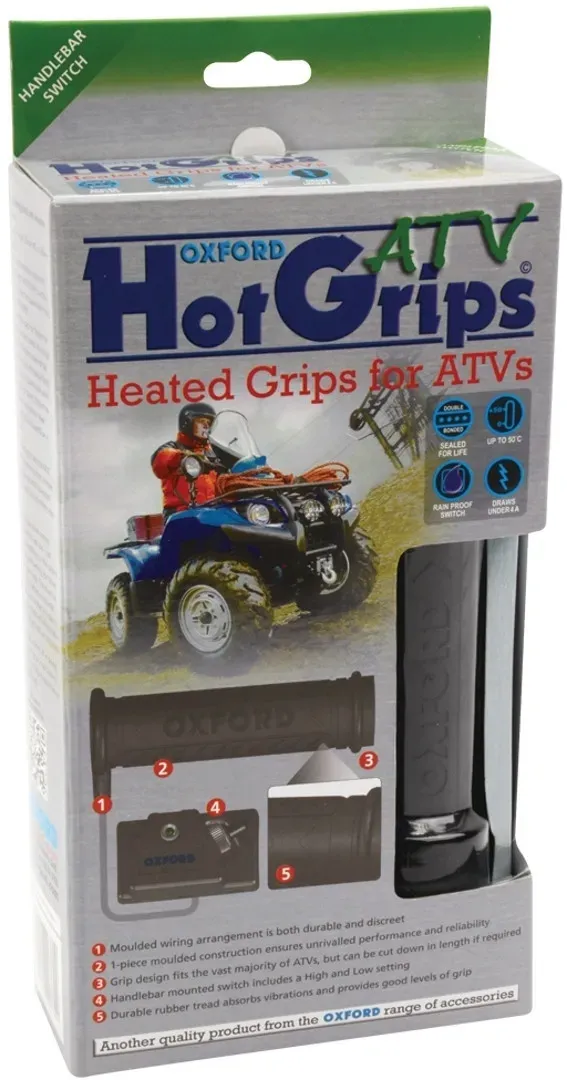 Oxford Essential ATV verwarmde handvatten Voorman
