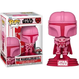 Funko POP! Star Wars Valentines - The Mandalorian with Grogu Exclusive