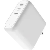 Creative Labs Creative GaN-Ladeadapter weiss, 140 Watt (140 W), USB Ladegerät, Weiss
