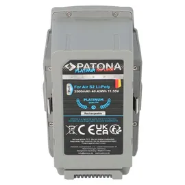 PATONA Akku Lithium-Polymer 3500 mAh grau für DJI Mavic Air