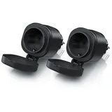 Bearware WLAN-Steckdose 2 St. Schwarz