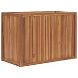 vidaXL Hochbeet Massivholz Teak 100 x 50 x 70 cm